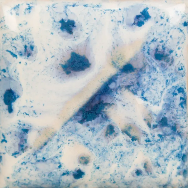 Mayco Stoneware Tidal Wave smalto cristalli blu