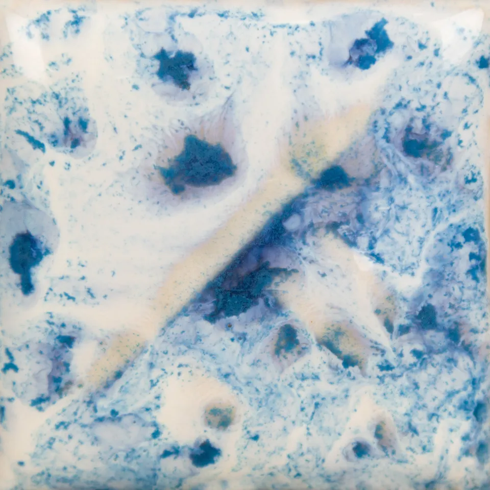 Mayco Stoneware Tidal Wave smalto cristalli blu