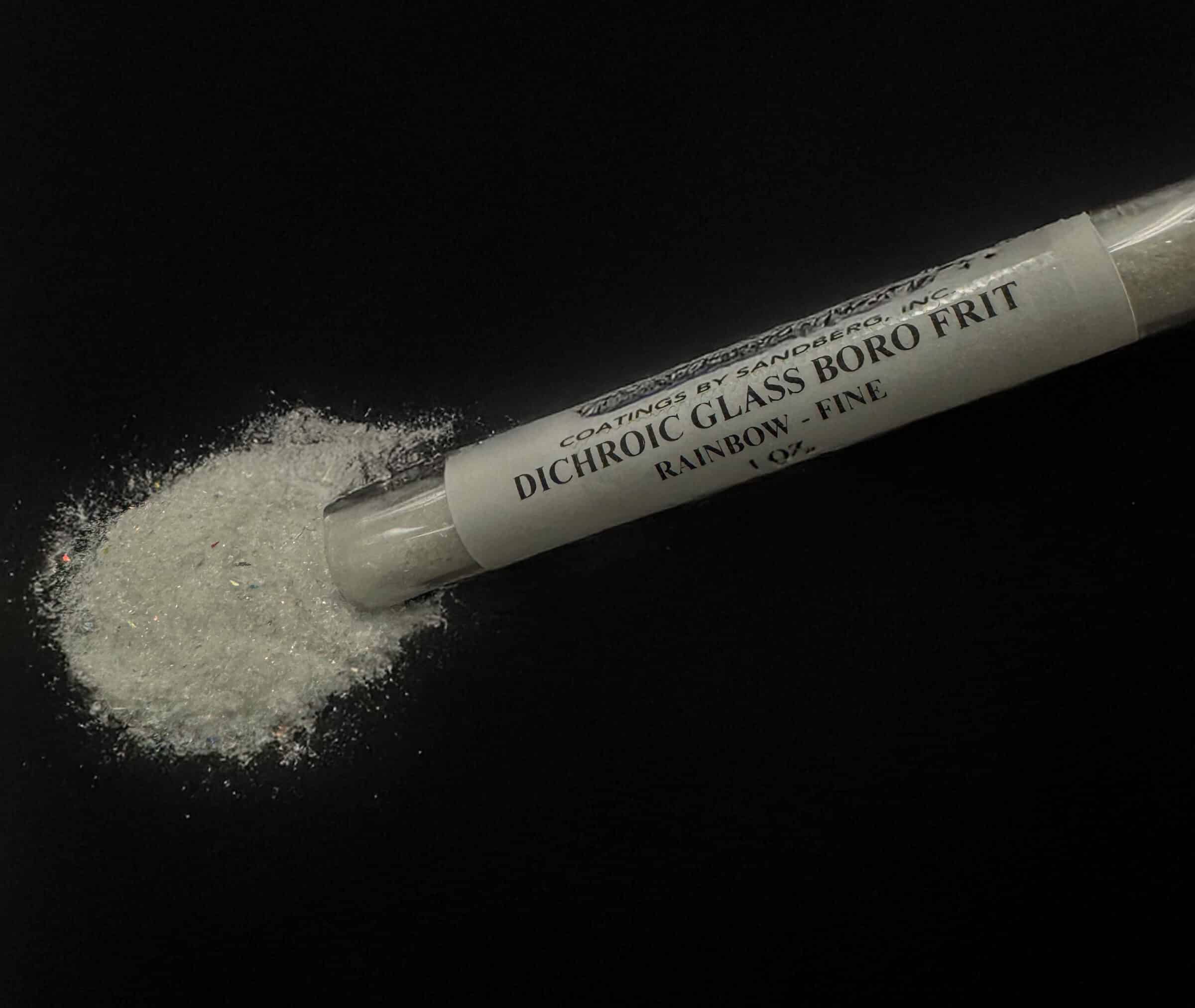 Cbs Dichroic Coarse Frit Frit boro trasparente 1 oz rainbow