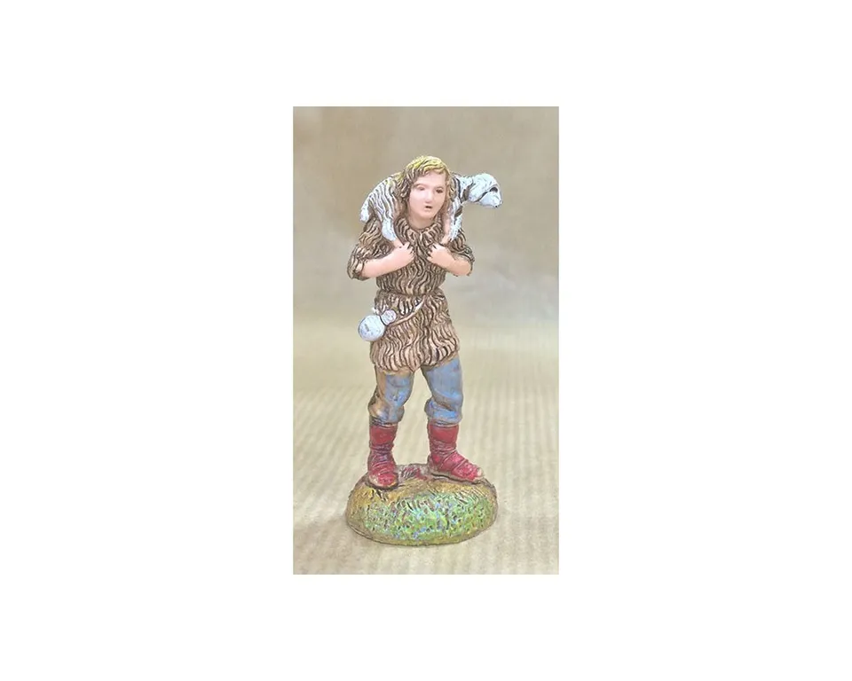 Pastori Landi 6019 Buon Pastore statuina presepe resina