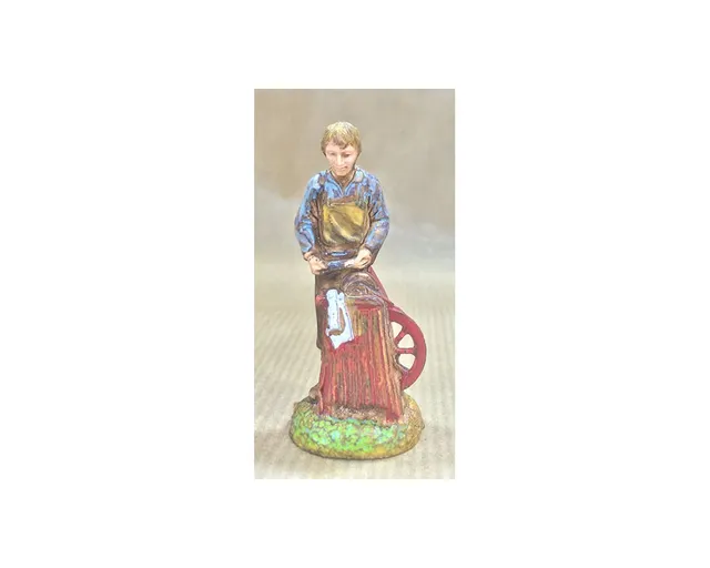 Ditta Montanini Pastori Landi 6024 Arrotino Statuina Presepe