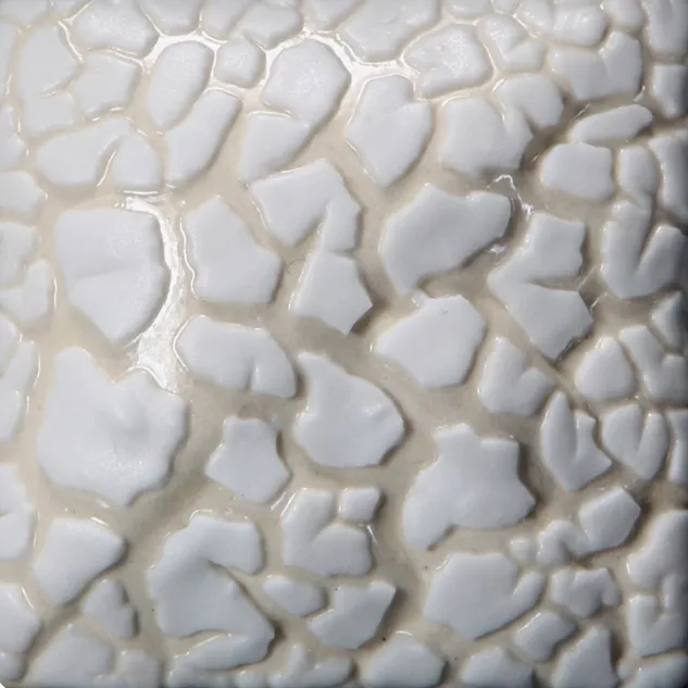Cerama Smalti liquidi White Mudcrack smalto bianco materico