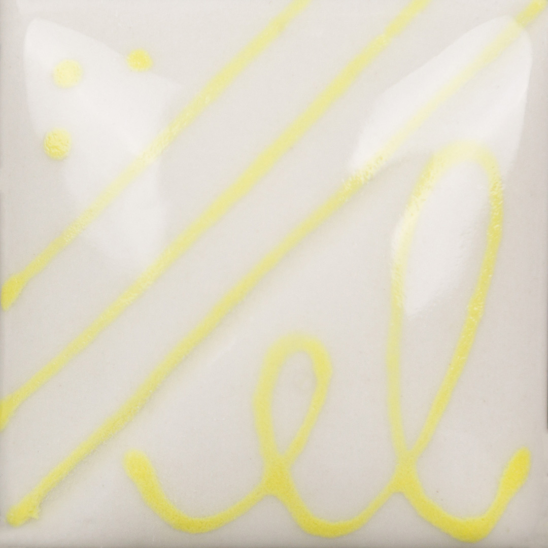 Mayco Designer Liner Yellow smalto ceramica giallo opaco