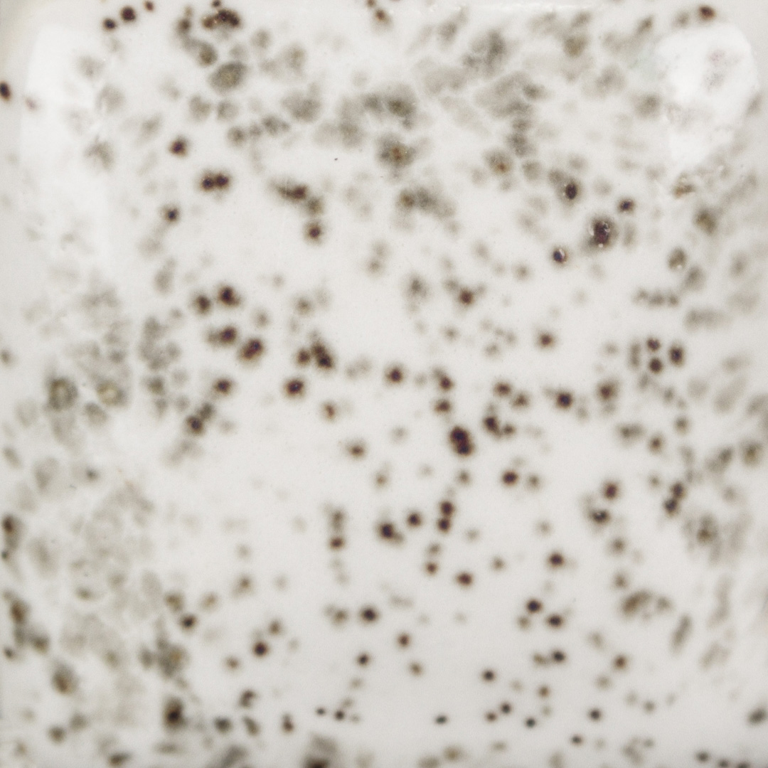 Mayco Stoneware Ivory Speck smalto ceramica avorio puntinato