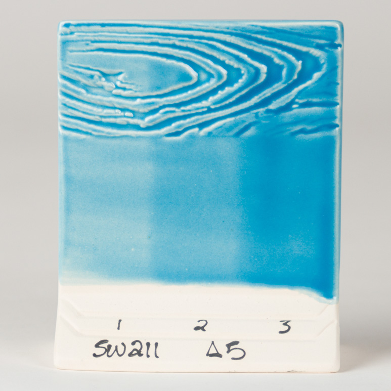 Mayco Foundations Glacier Blue smalto gres azzurro