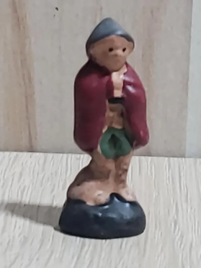 Montanini Pastori in Terracotta TC30017 Statuina Presepe
