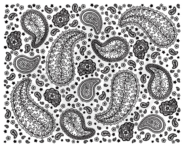 Mayco Silkscreens Paisley stencil ceramica decorazione