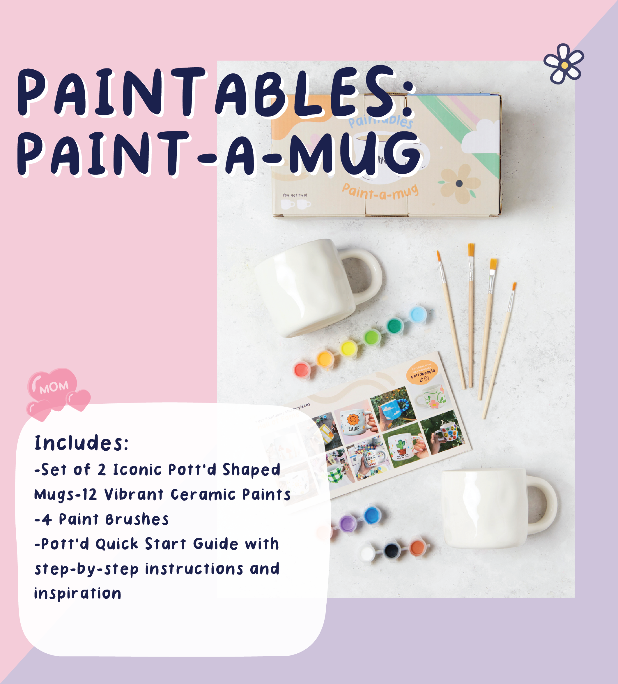 Pott'd Bundles Mother's Day Gift Bundle kit regalo creativi