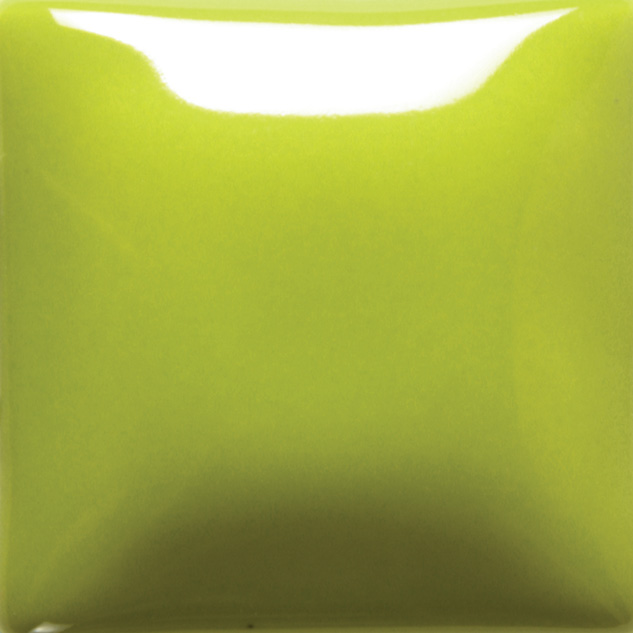 Mayco Stoneware Chartreuse smalto ceramica verde coprente