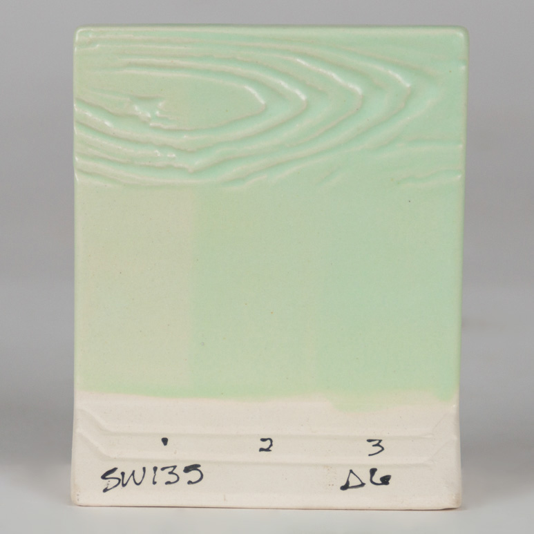 Mayco Stoneware Wintergreen smalto ceramica verde opaco