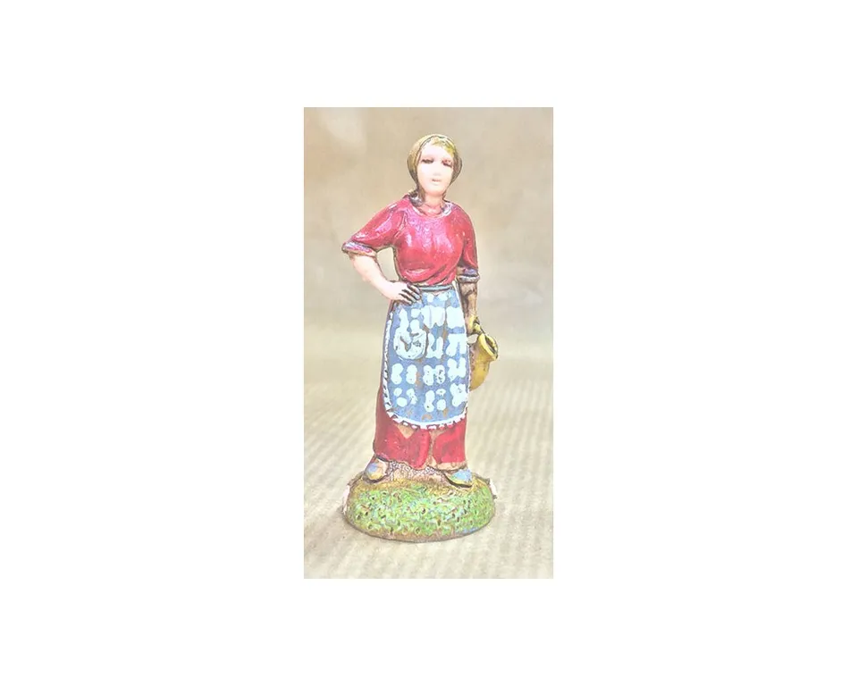 Ditta Montanini Pastori Landi 6031 Donna brocca statuina presepe