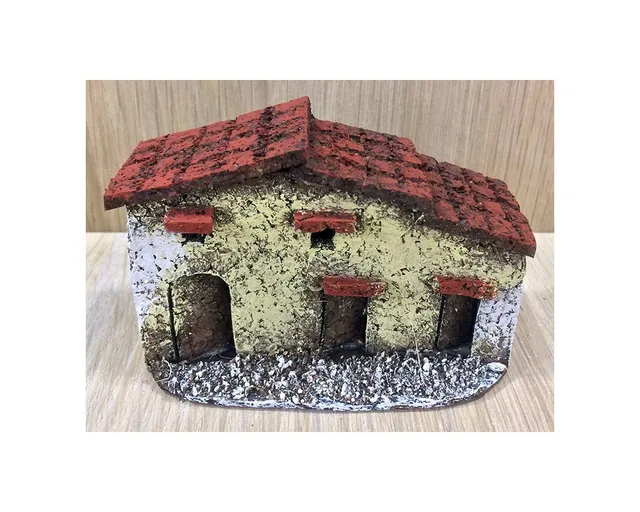 Ditta Montanini CAP1 casetta sughero 8x4 cm H 5,5