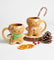Pott'd Painting Kits Tazza Pan di Zenzero da Dipingere x2 Natalizia