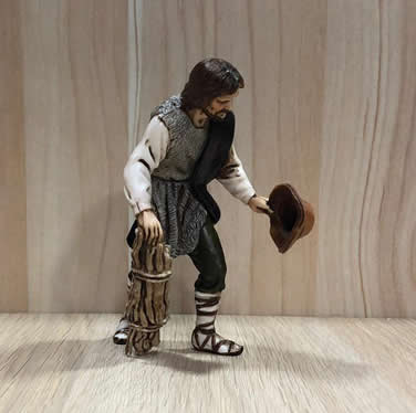 Ditta Montanini Landi GM1 Uomo con Fascina pastore 11 cm