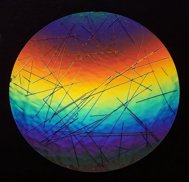 Cbs Chop Stix Rainbow-1 vetro fusione tondo 90 COE