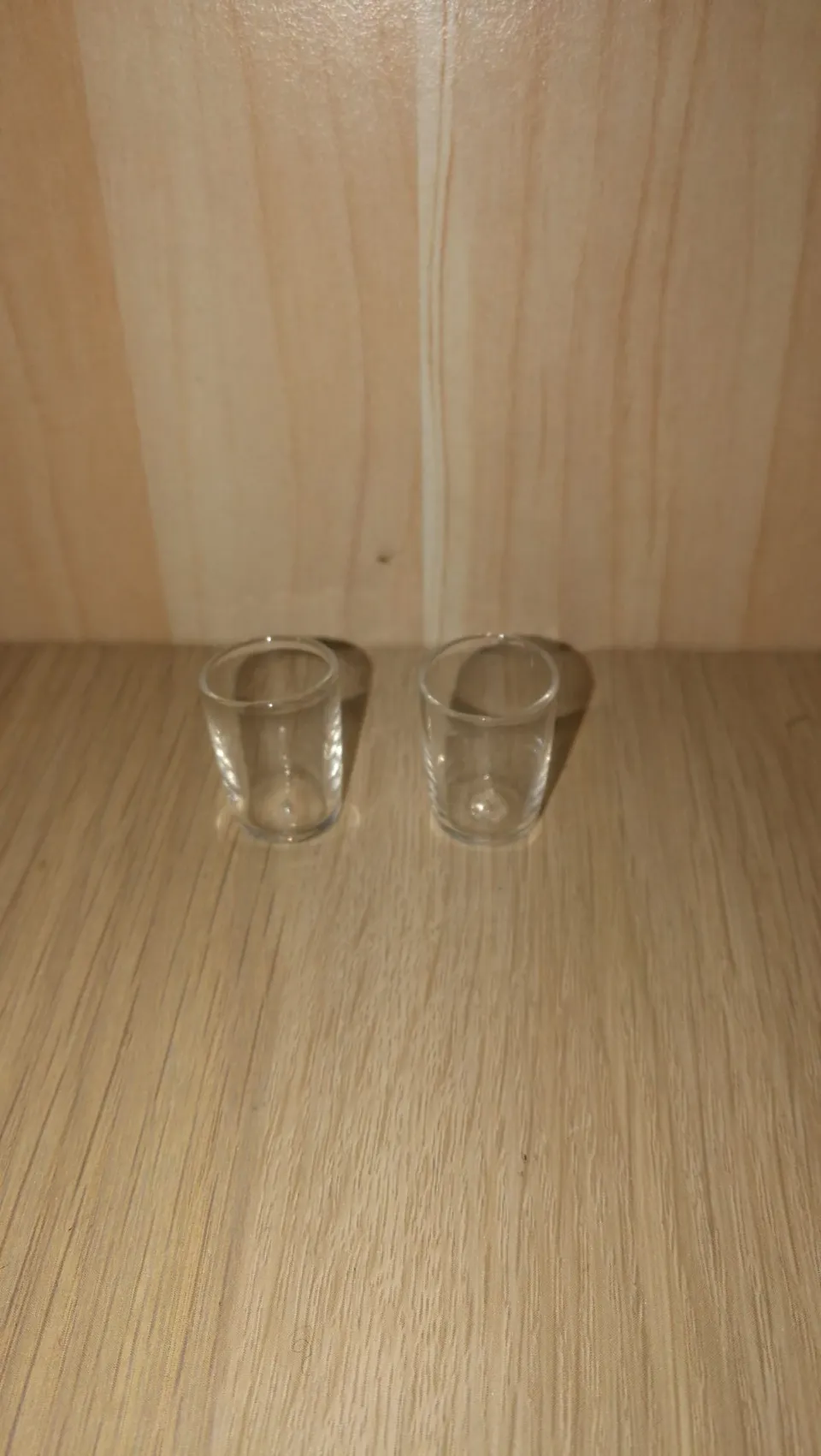 Montanini Fiaschi Bicchieri per pastori 30 cm 2 pz vetro