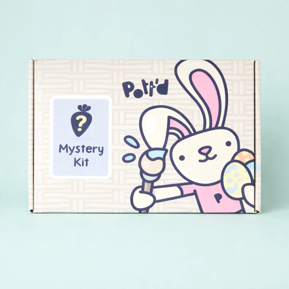 Pott'd Home Pottery Kits Easter Mystery Kit ceramica pasquale