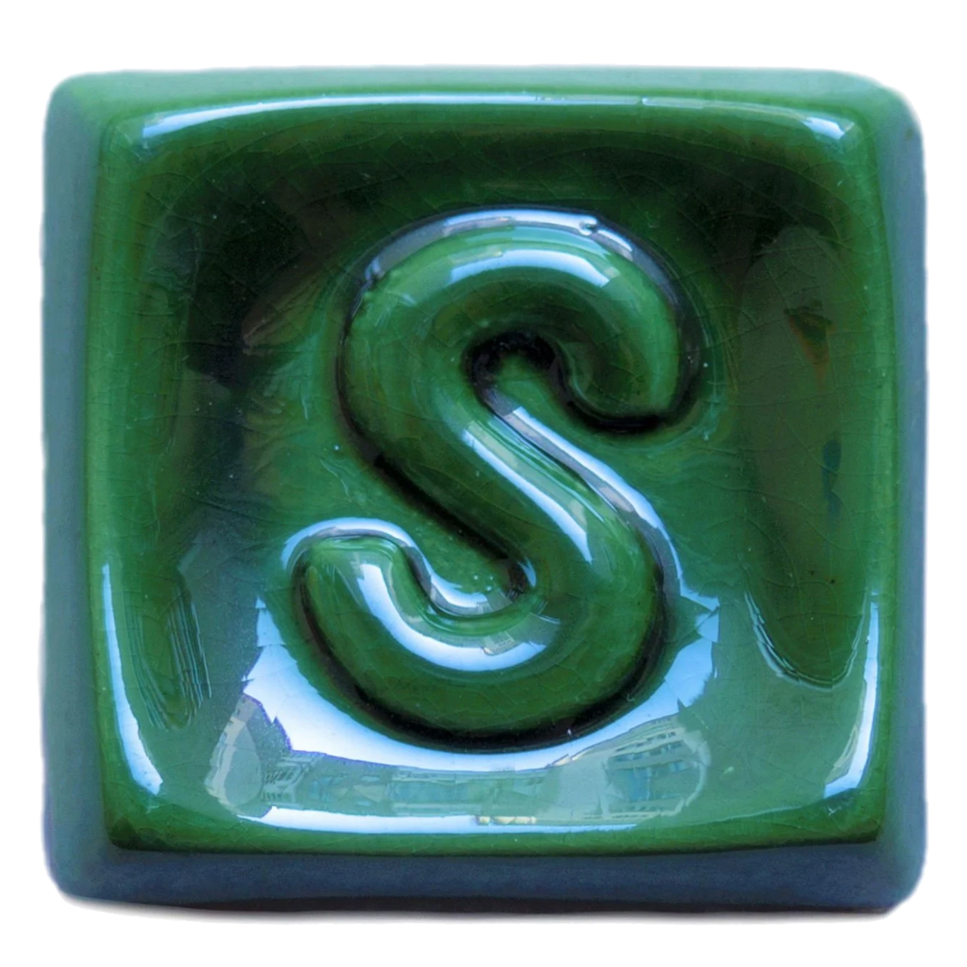 CERCO Low Fire S 1008 Green smalto verde pino 1000 g