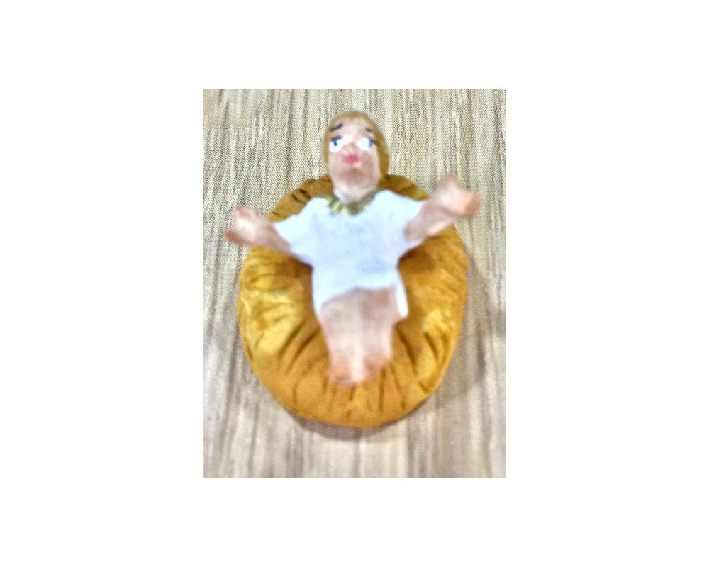 Ditta Montanini Pastori Terracotta T4003 statuina Bambino 4 cm