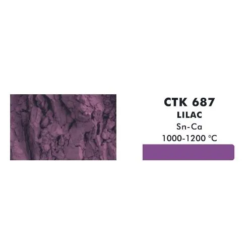 CERCO CTK-687 Lilac sottosmalto ceramica lilla