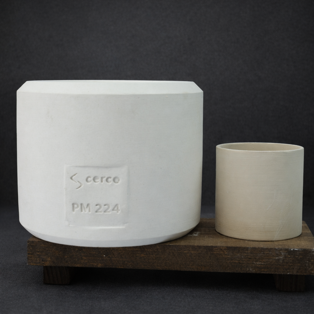 CERCO PM 224 Cylinder Mug stampo gesso tazza cilindro colaggio