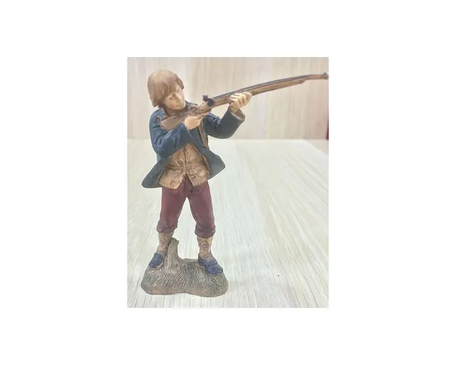 Ditta Montanini Landi 1024 Cacciatore 10 cm statuina resina