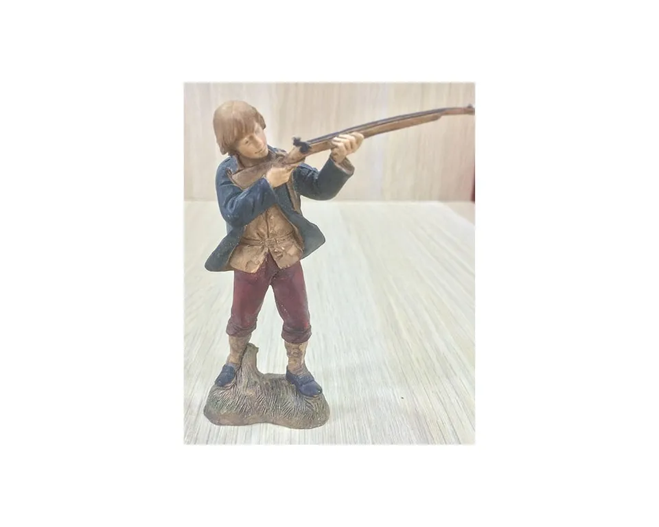 Ditta Montanini Landi 1024 Cacciatore 10 cm statuina resina
