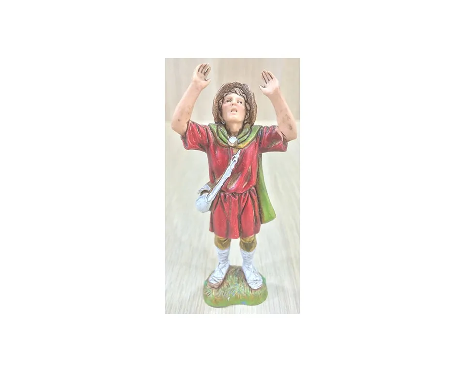 Ditta Montanini Landi 1031 pastore meravigliato 10 cm presepe