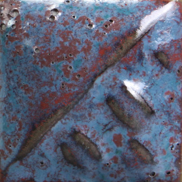 Mayco Foundations Blue Opal smalto lucido blu per tavola