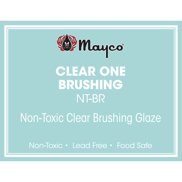 Mayco Low Fire Clear-Brushing Clear One Smalto Trasparente