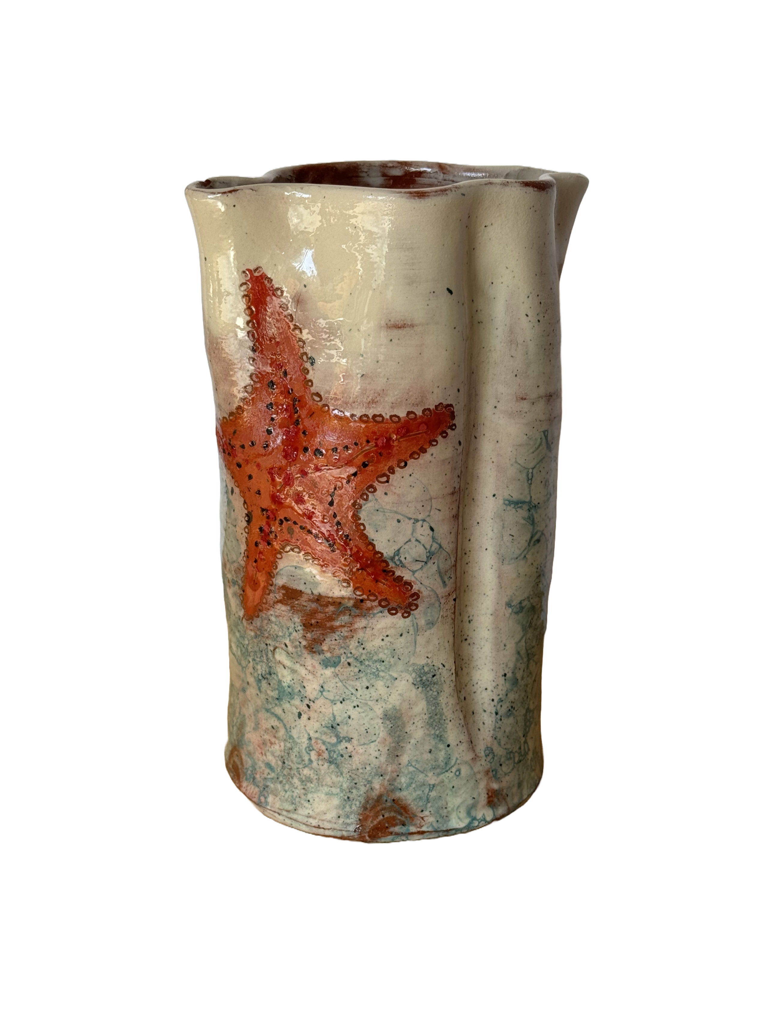 OrientéObjets Figuerolles Pichet Étoile Brocca Stella Marina Ceramica