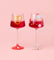 Pott'd Soirée kit 2 bicchieri vino vetro da dipingere coppia