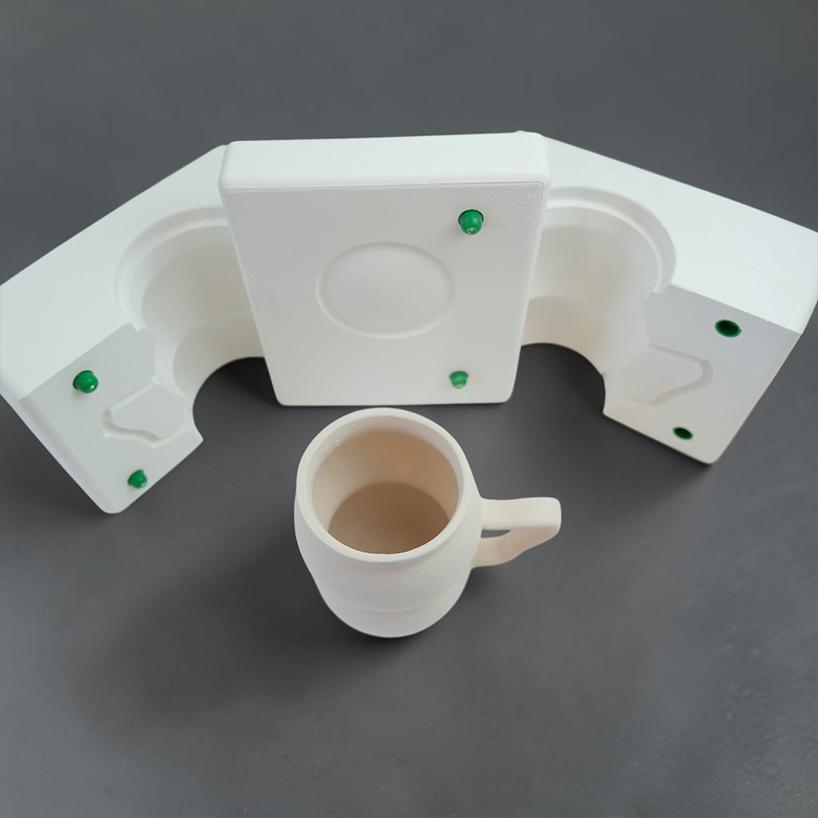 CERCO Plaster Molds PM 216 stampo gesso tazza Ball Mug 3 pezzi
