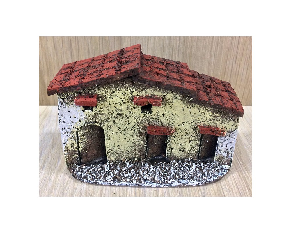 Ditta Montanini CAP1 casetta sughero 8x4 cm H 5,5