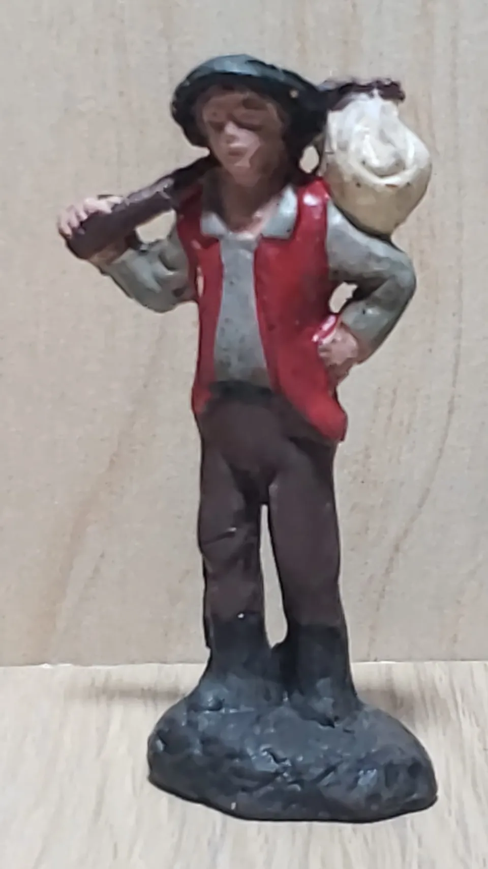 Ditta Montanini TC15 statuina presepe 6 cm terracotta