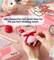 Pott'd Home Pottery Kits candela e argilla kit rosa rosso