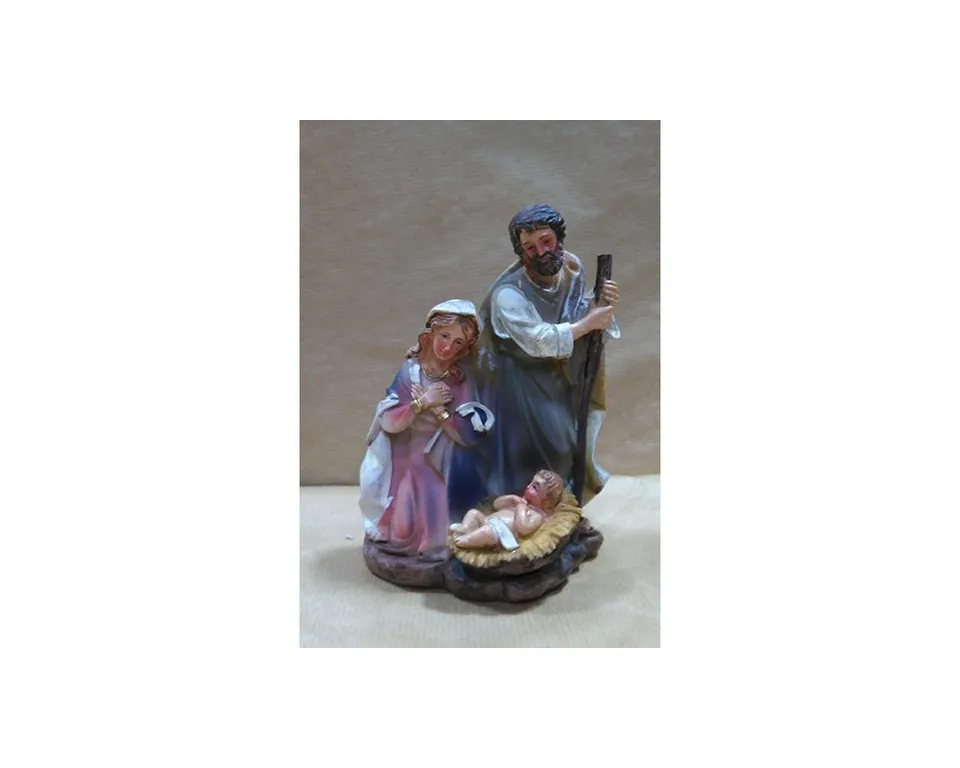 Natività in Resina H-14 L-10 P-7 Scena 49404
