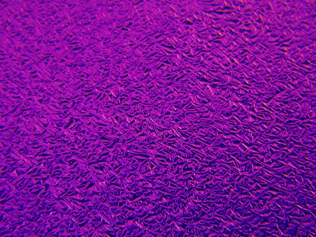 CBS Crinklized Green Magenta Blue vetro dicroico 19 pollici