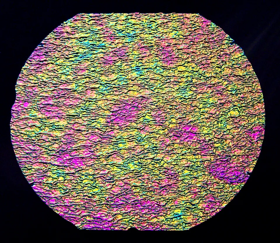 Cbs Dichroic Aurora Borealis vetro dicroico verde magenta
