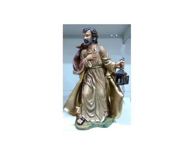 Landi G30-03 San Giuseppe 30 cm pastore legno presepe