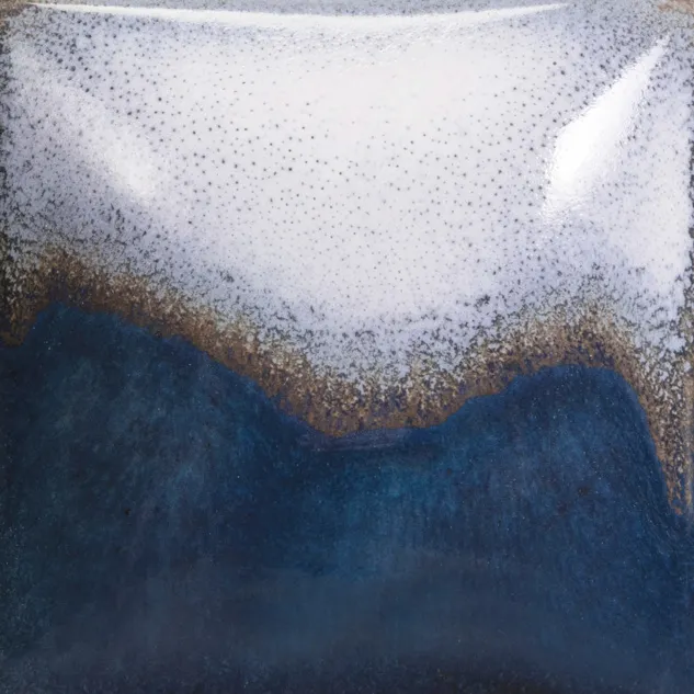 Mayco White Cascade Pottery Cascade Smalto Bianco Movimento