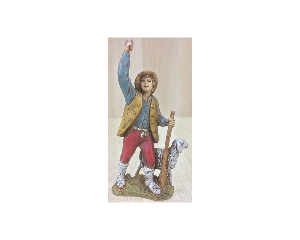 Ditta Montanini Pastori Landi 8013 Pastore Pecora statuina 8cm