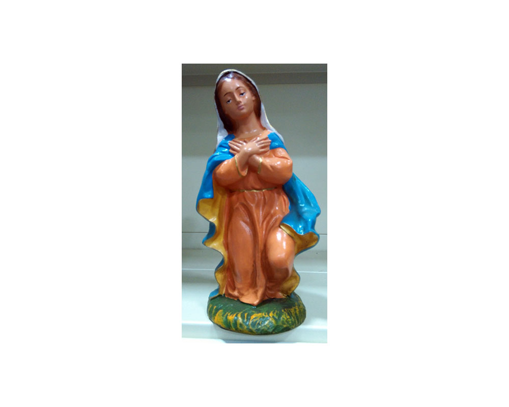 Ditta Montanini G410 Madonna carta pesta statuina 30 cm