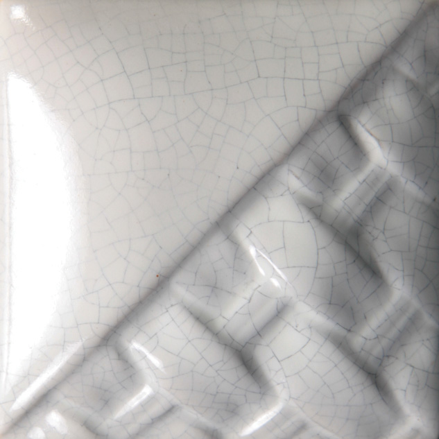 Mayco Stoneware Crackle White smalto ceramica bianco craquelé