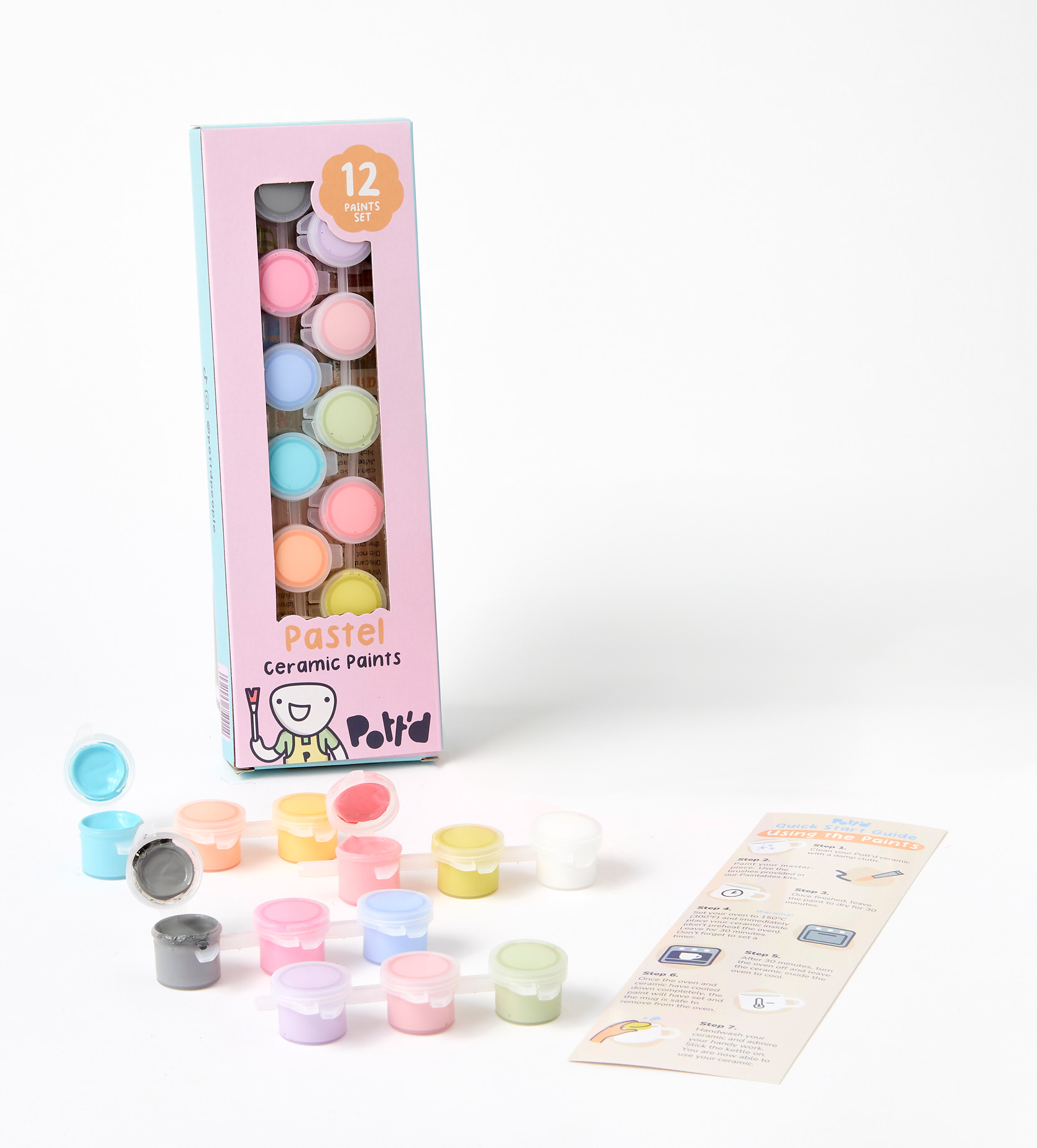 Pott'd Extras and Accessories Colori per Ceramica smalto ceramico