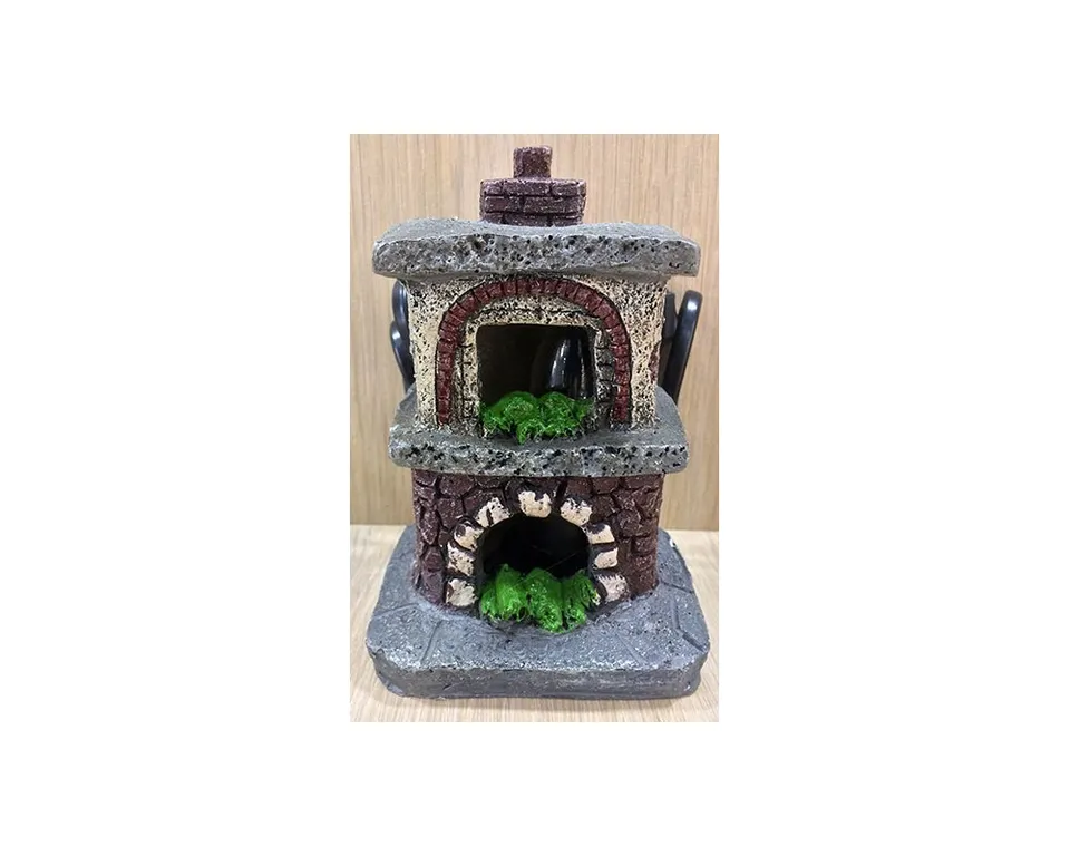 Ditta Montanini 84299 Forno Resina con Luce 13 cm Presepe