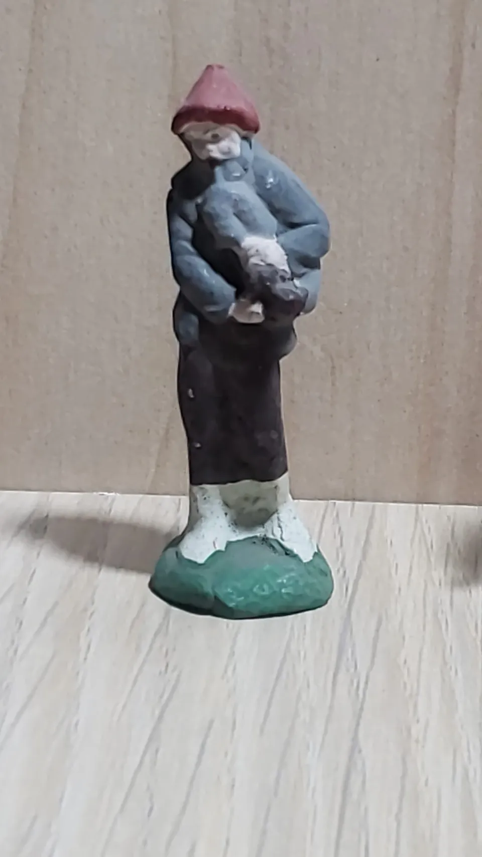 Ditta Montanini TC11 Zampognaro pastore terracotta 6 cm