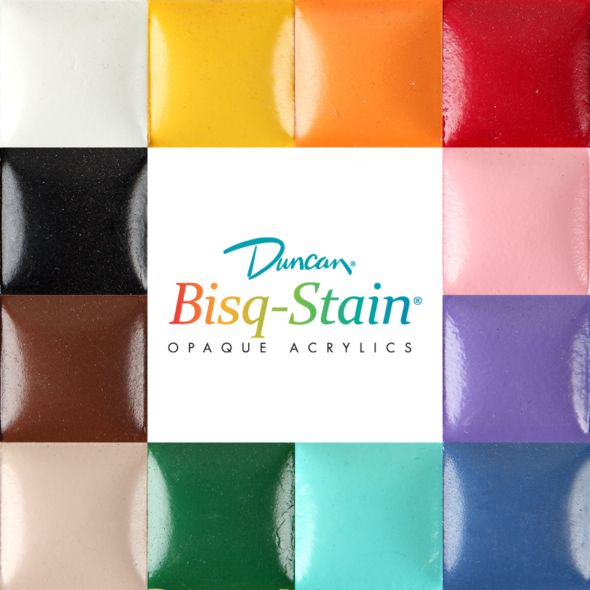 Mayco Bisq-Stain Duncan Opaque Acrylics Kit colori acrilici