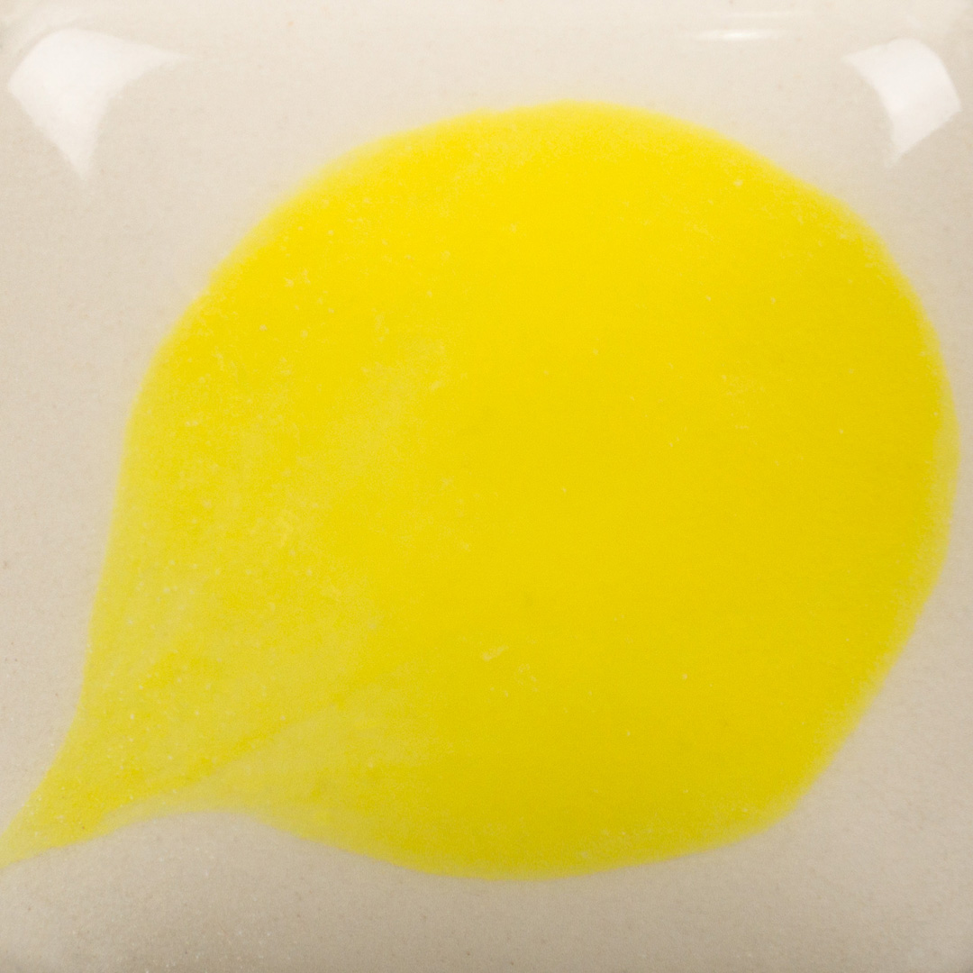 Mayco E-Z Stroke Neon Yellow smalto ceramica giallo neon traslucido