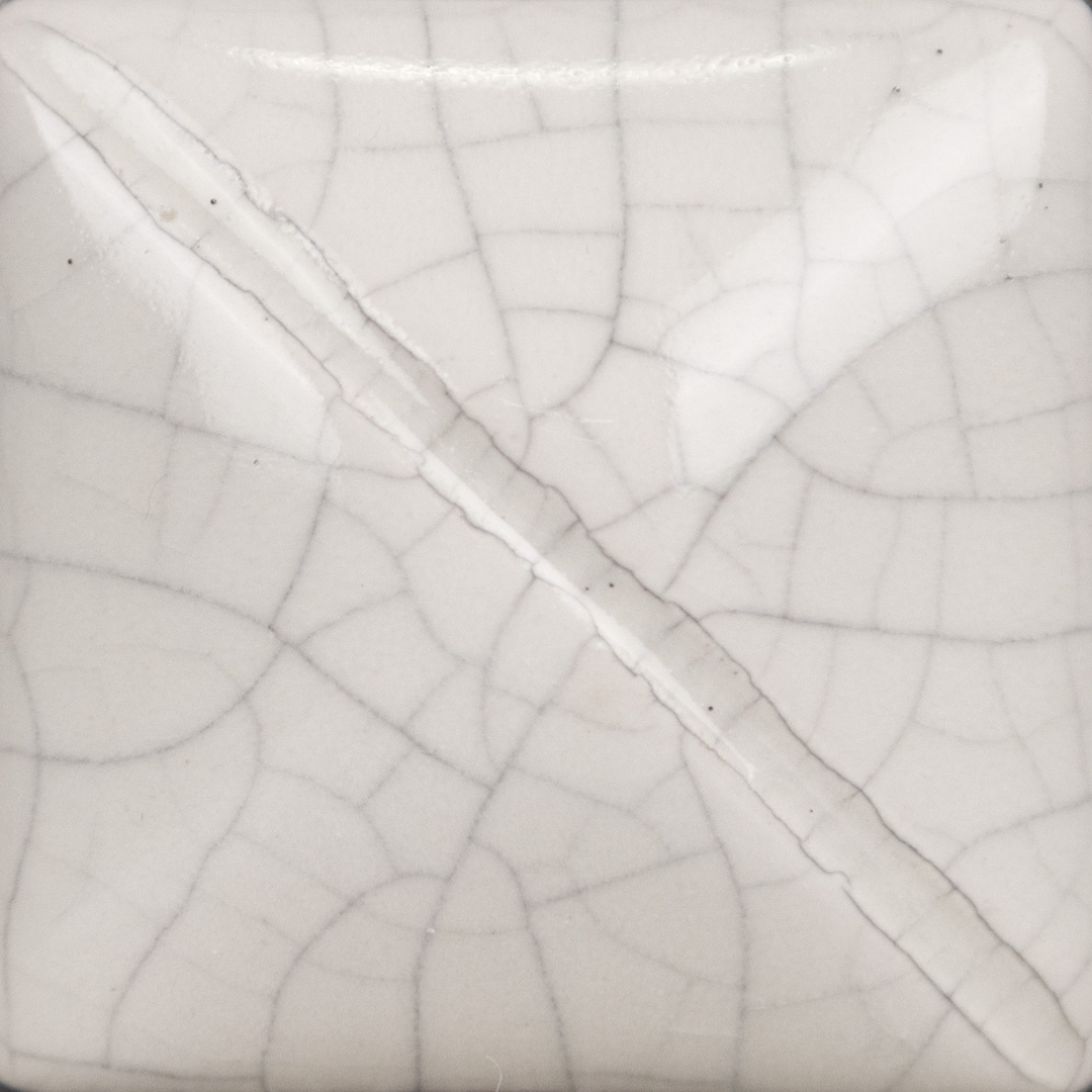 Mayco Classic Crackles White Crackle smalto ceramica bianco craquelé